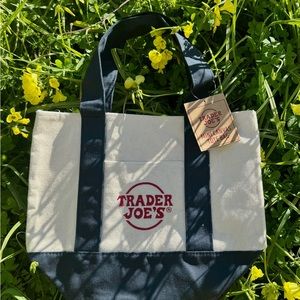 Trader Joe’s Blue Mini Tote Bag